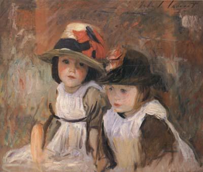 John Singer Sargent Village Children (mk18) oil painting image